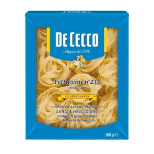 DeCecco Fettuccine #233 Pasta, Italy - 500G
