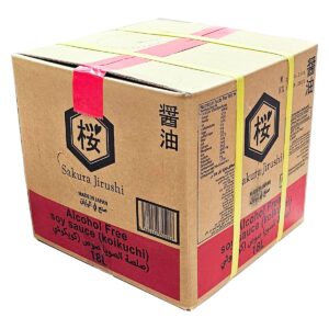 Sakura Jirushi Soy Sauce 0%, Halal, Japan - 18LTR