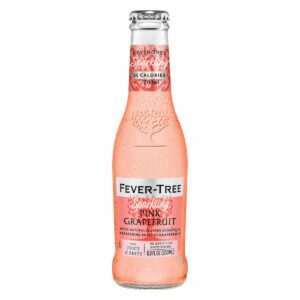 Fever Tree Pink Grapefruit Soda Water, 1 Carton - 24 X 200ML