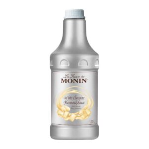Monin White Chocolate Mocha Sauce - 1.89LTR