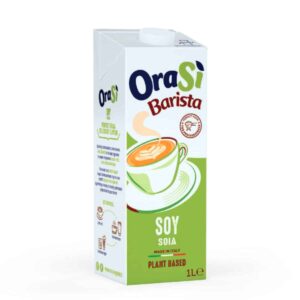 Orasi Soy Barista, Plant Based Milk, Italy - 12 X 1LTR