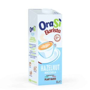 Orasi Hazelnut Barista, Plant Based Milk, Italy - 12 X 1LTR | 2 Day Lead Time