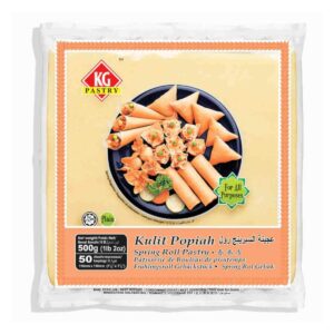 KG Spring Roll Sheet 7.5x7.5, 50 Sheets - 500G
