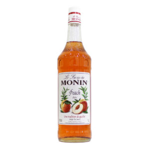 Monin Peach Syrup - 1LTR