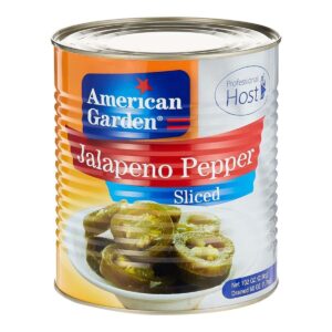 American Garden Sliced Jalapeno Pepper - 2.8KG