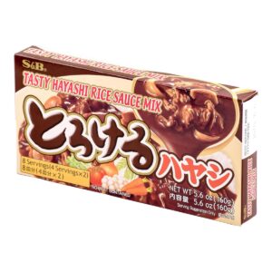 S&B Tasty Hayashi Rice Mix, Japan - 160G